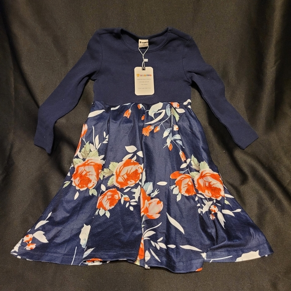 New Sisi Dolls Dress~European Size 110~US 4~Super Cute~Floral - Picture 6 of 6